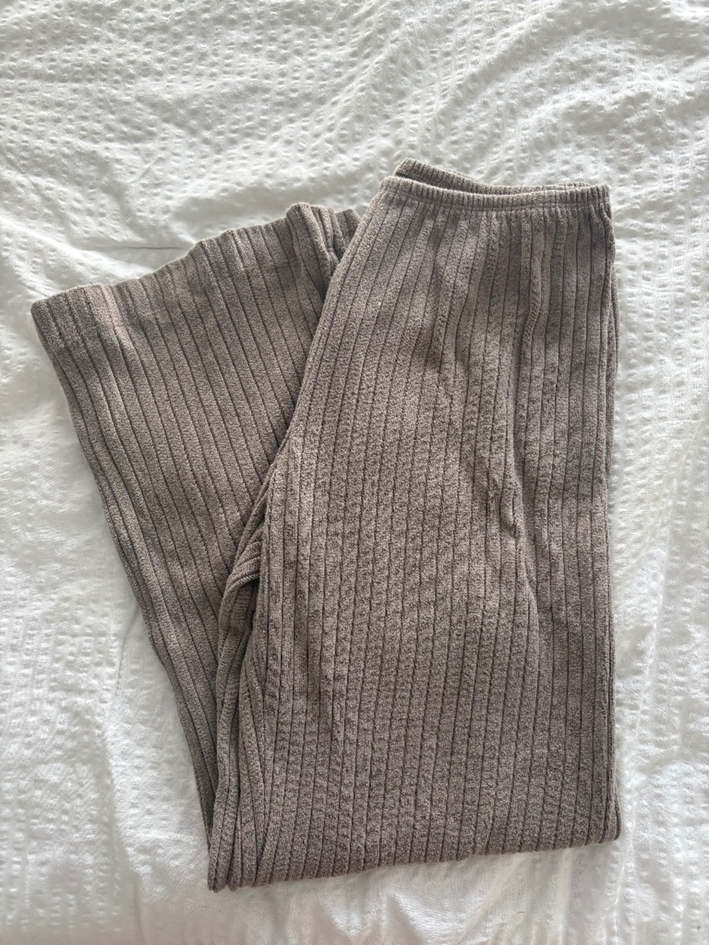 DONNI. Sweater Rib Simple Pant